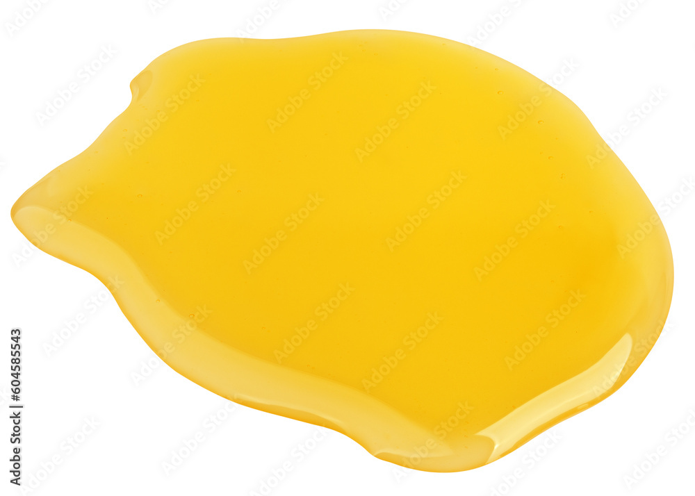 liquid honey isolated on white background, clipping path, full depth of field liquid honey isolated on white background, clipping path, full depth of field