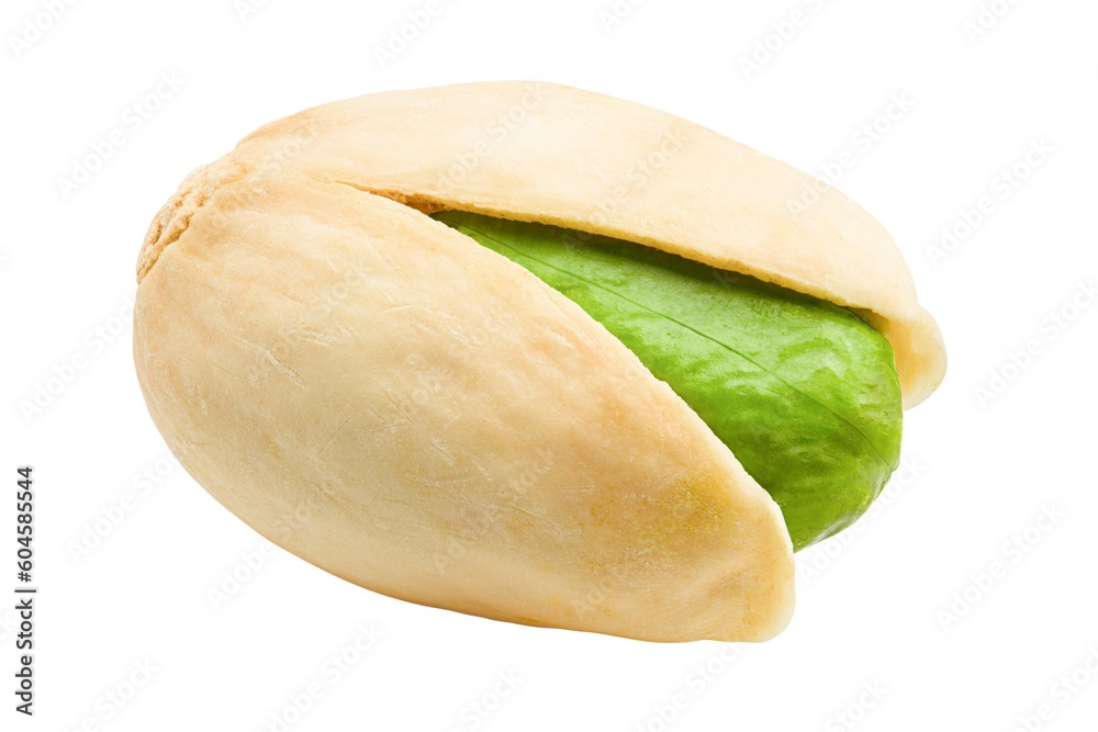 pistachio isolated on white background, full depth of field pistachio isolated on white background, full depth of field