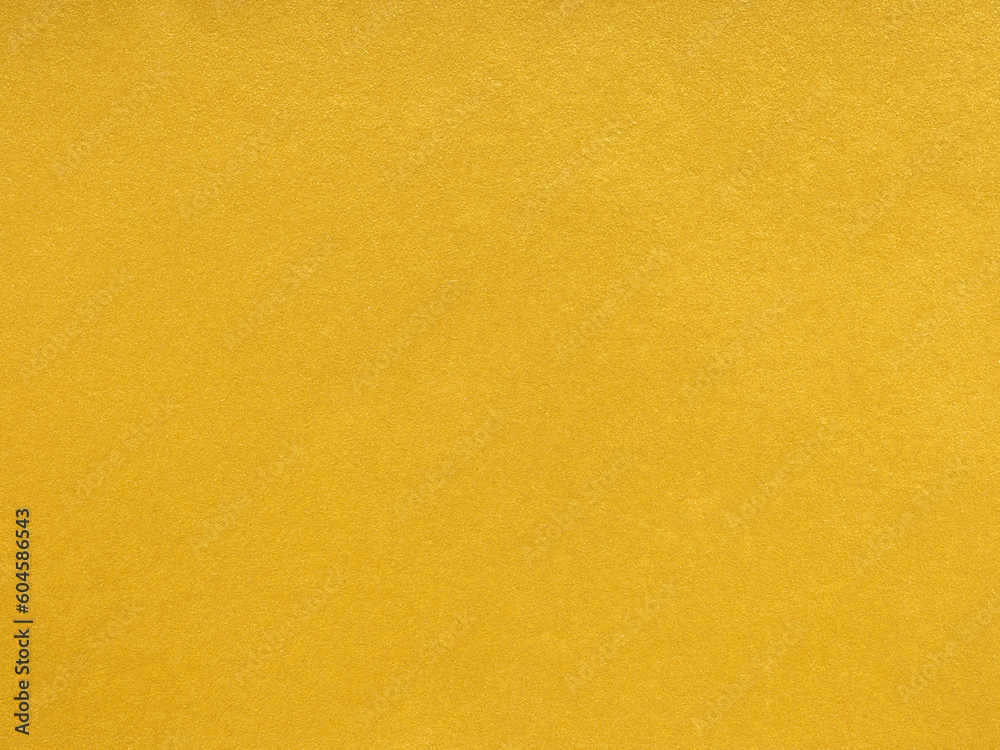 Bright yellow matte detail paper texture. Blank page pattern.