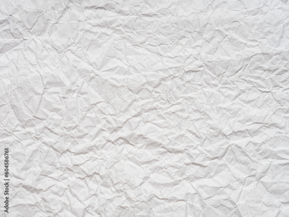 White crumpled paper texture. Blank soft page pattern for winter season. White crumpled paper texture. Blank soft page pattern for winter season.