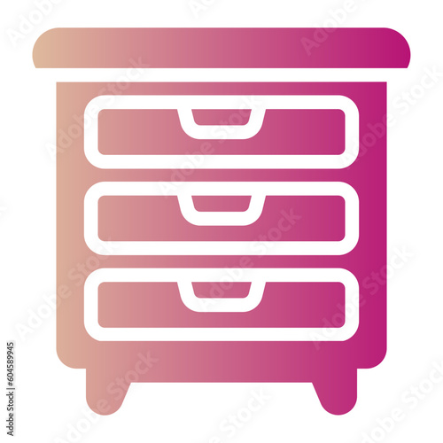 drawer gradient icon
