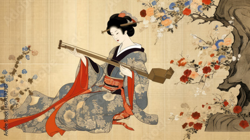 Random Geisha, Generated AI