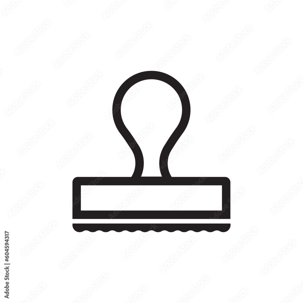 Rubber stamp icon. Stamp vector icon. Stamp flat sign design. symbol pictogram. UX UI icon Rubber stamp icon. Stamp vector icon. Stamp flat sign design. symbol pictogram. UX UI icon