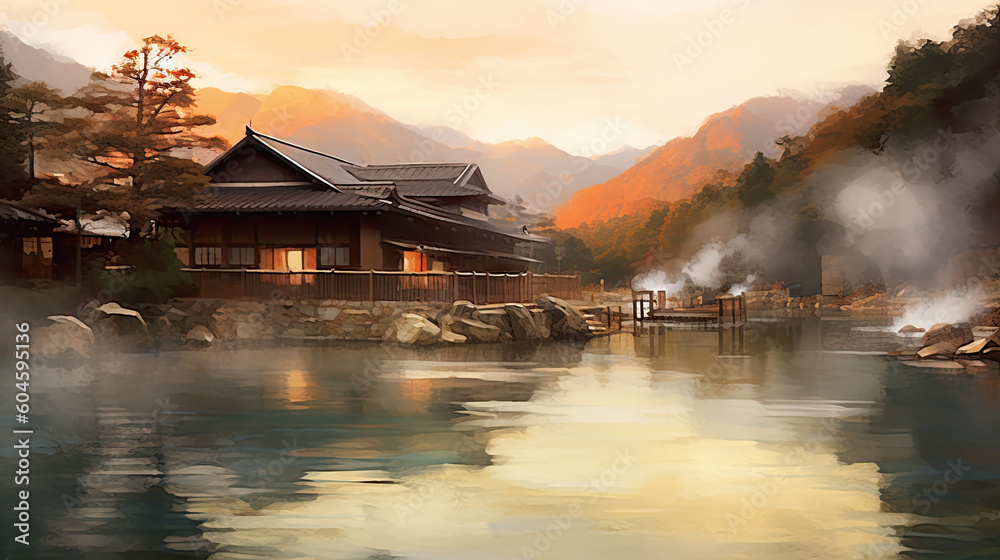 Fototapeta premium Random Japan Picture, Generative AI