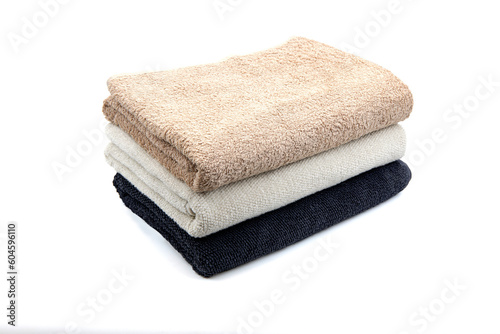 Towel isolated on white background
