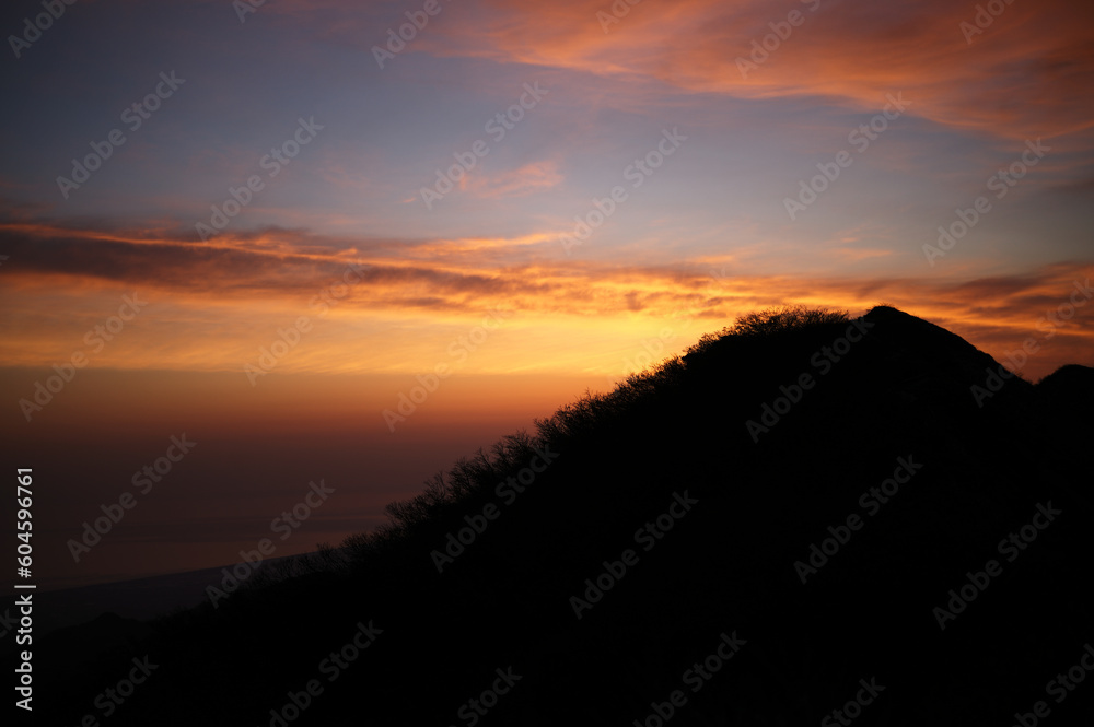 Fototapeta premium Daisen, Mt. Daisen 
