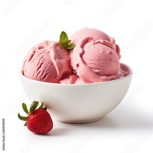 Delicious Bowl of Strawberr...