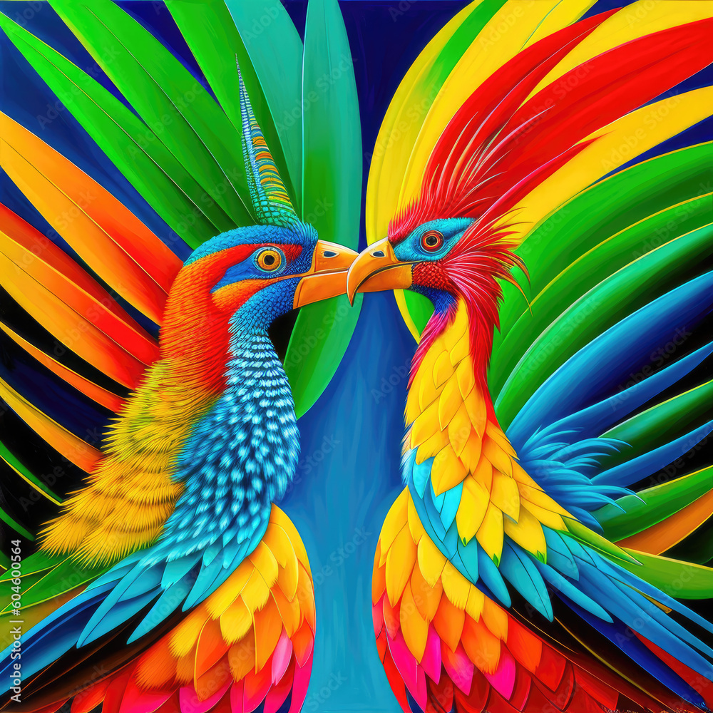 Obraz premium Animal Portrait, Generative AI