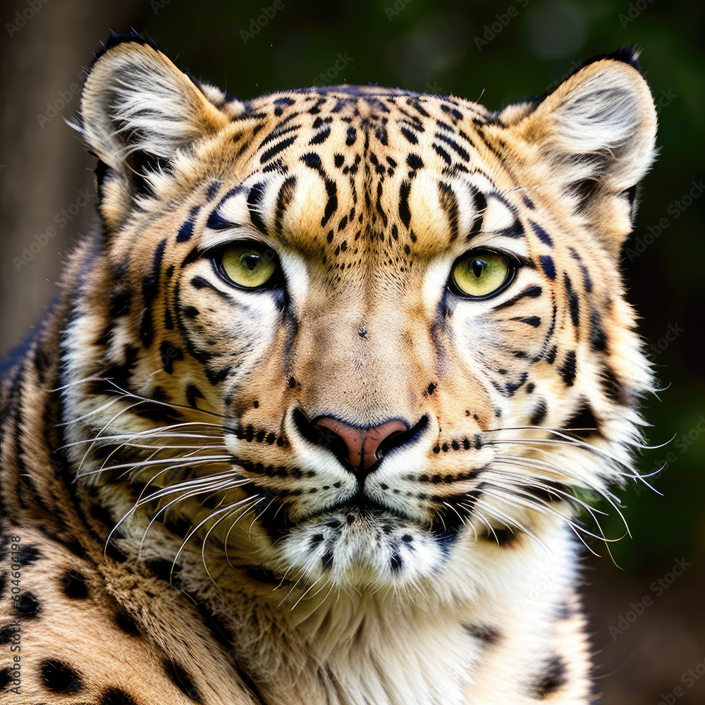 Fototapeta premium Animal Portrait, Generative AI