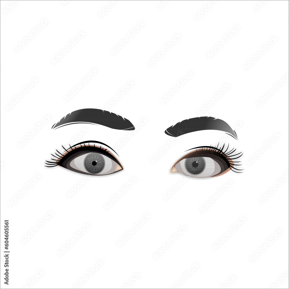 female eye female eye