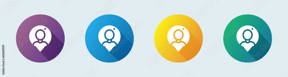 Video call solid icon in flat design style. Chat signs vector illustration. Video call solid icon in flat design style. Chat signs vector illustration.