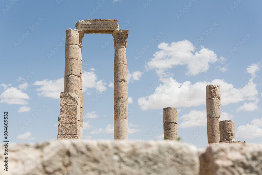 Hercules monument Aqaba, Jordanien