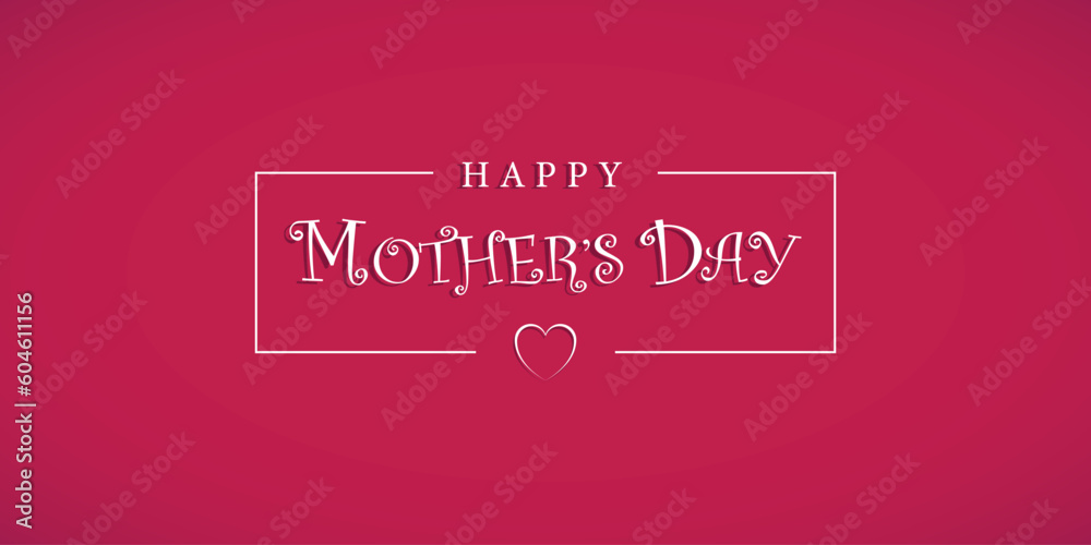 Happy mothers day background for your design
