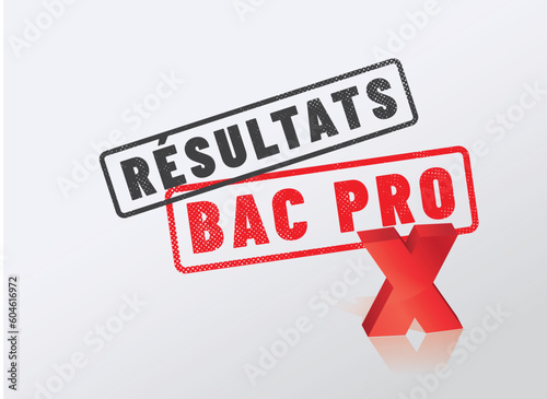 tampon bac pro refusé