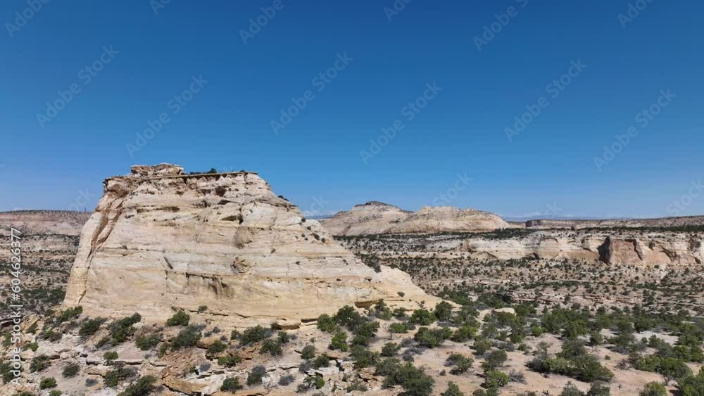 Aerial Eagle Canyon highway bridge fly under Utah 4. San Rafael Reef geologic landscape central Utah. Extreme recreation. Dangerous wilderness desert environment. Hikers, off road. Aerial Eagle Canyon highway bridge fly under Utah 4. San Rafael Reef geologic landscape central Utah. Extreme recreation. Dangerous wilderness desert environment. Hikers, off road.