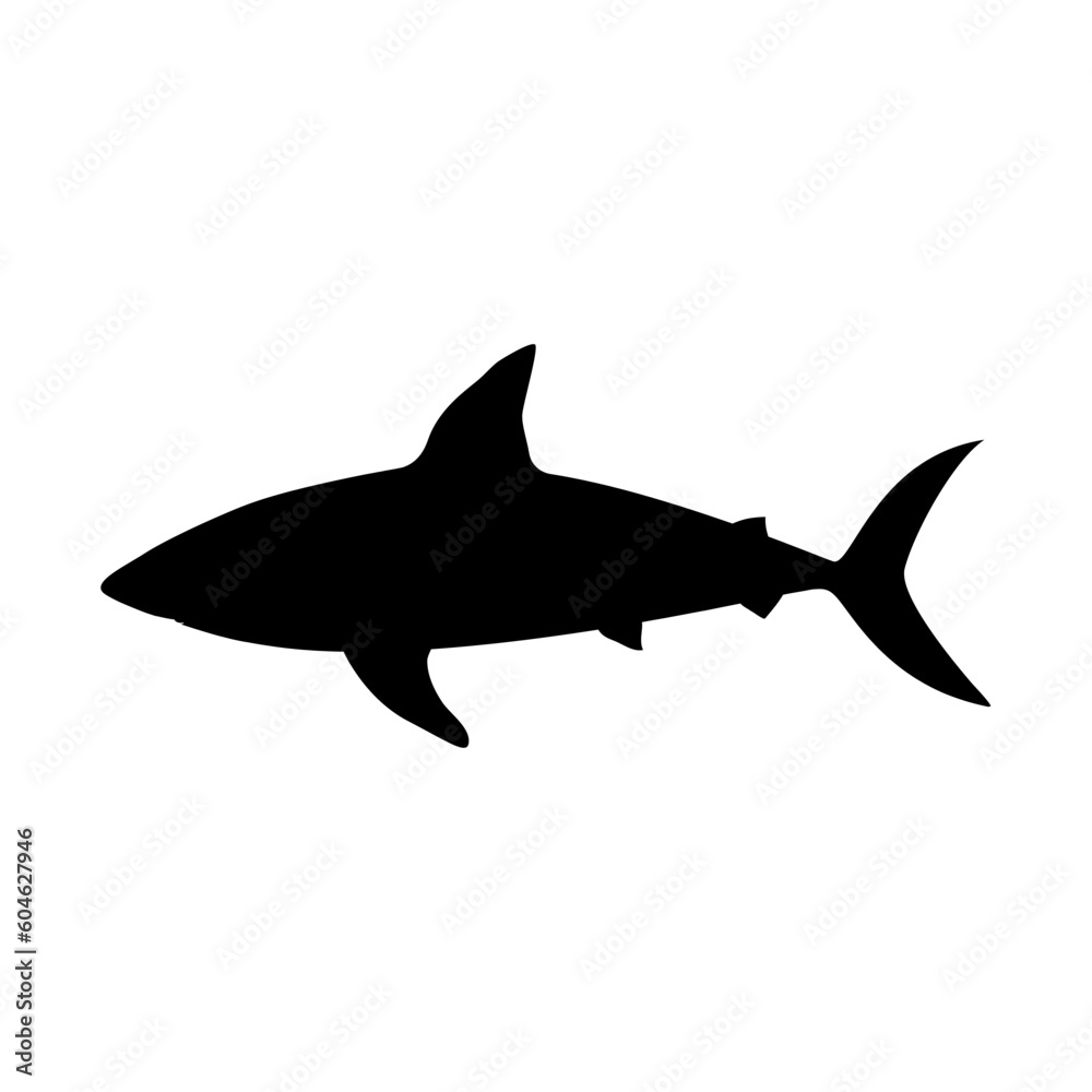 Obraz premium fish silhouette
