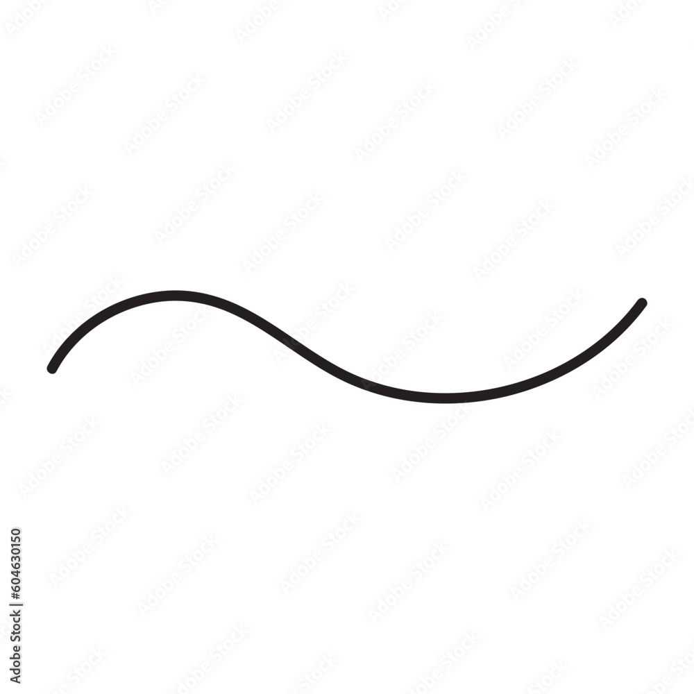 Set of Line Doodles. Set of Underline Strokes in Doodle Style Various Shapes Set of Line Doodles. Set of Underline Strokes in Doodle Style Various Shapes