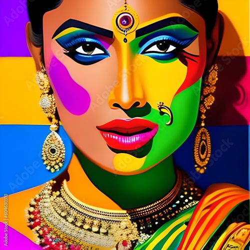 Capturing the Essence of Indian Culture, Generated AI