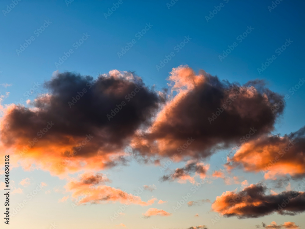 Captivating dreamy sky. Breathtaking natural background concept. Beautiful clouds with subtle sun light. Captivating dreamy sky. Breathtaking natural background concept. Beautiful clouds with subtle sun light.