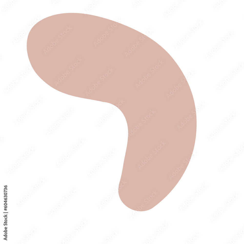 abstract modern organic shape abstract modern organic shape