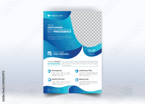 A Flyer Template For Healthcare and Medical Service


