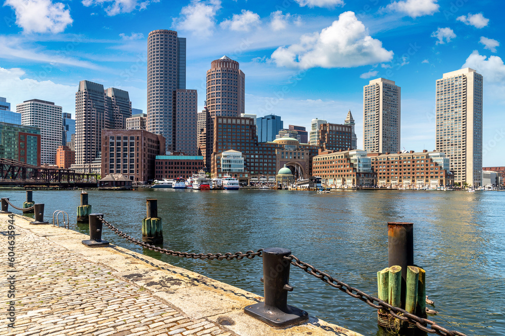 Obraz premium Boston cityscape, USA