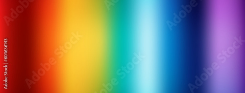 Abstract blurred gradient background in bright rainbow colors