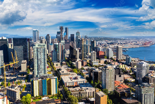 Aerial view of Seattle, USA © Sergii Figurnyi