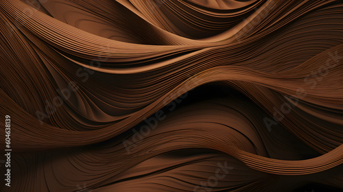 brown soft flow wavy texture wallpaper 