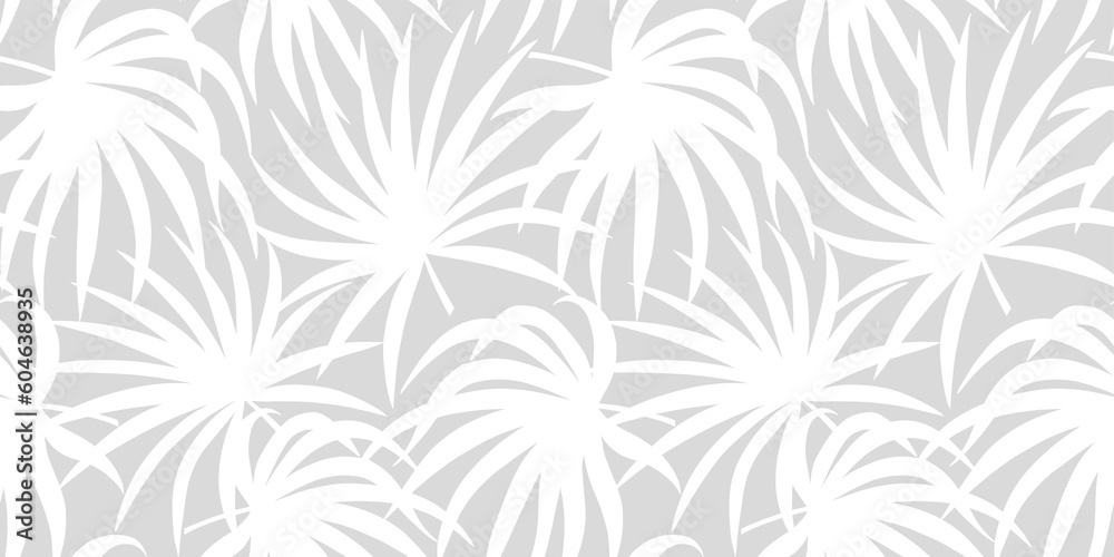 Tropical exotic leaves or plant seamless pattern for summer background and beach wallpaper. Tropical exotic leaves or plant seamless pattern for summer background and beach wallpaper.