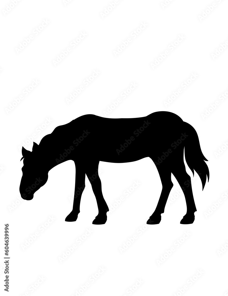 horse silhouette vector horse silhouette vector