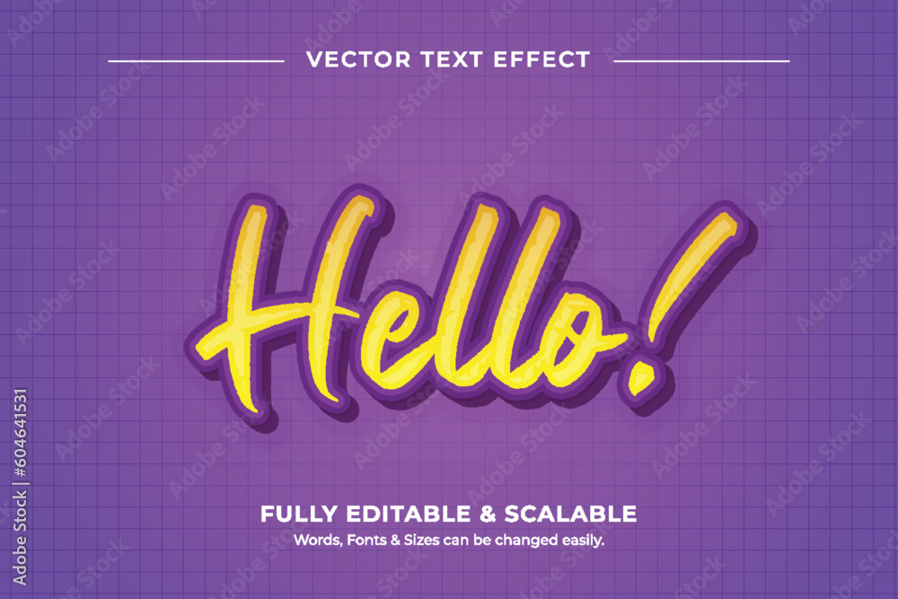 Editable cartoon 3d comic text effect font style Editable cartoon 3d comic text effect font style
