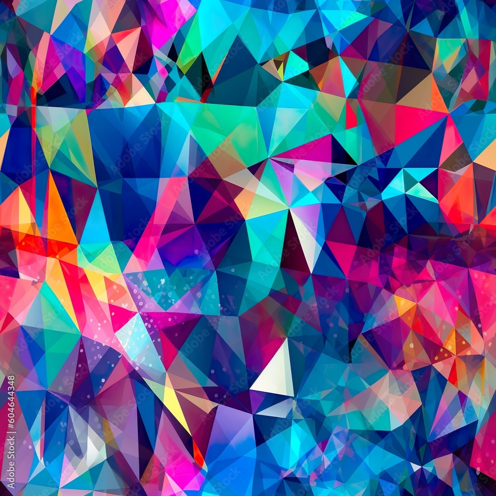 Fototapeta premium abstract background with triangles
