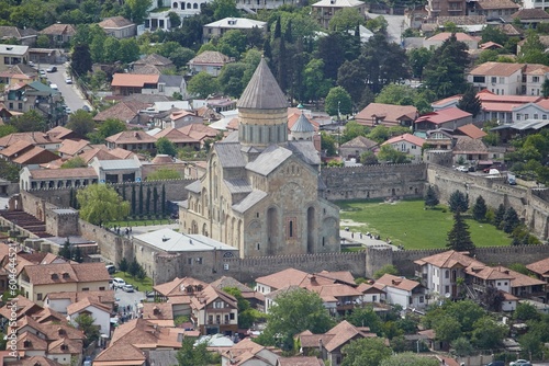 Mtskheta, the original capital of Georgia, which still preserves many of its historical churches and monasteries