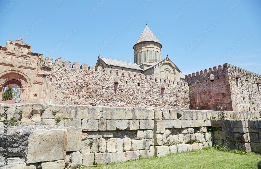 Mtskheta, the original capital of Georgia, which still preserves many of its historical churches and monasteries Mtskheta, the original capital of Georgia, which still preserves many of its historical churches and monasteries