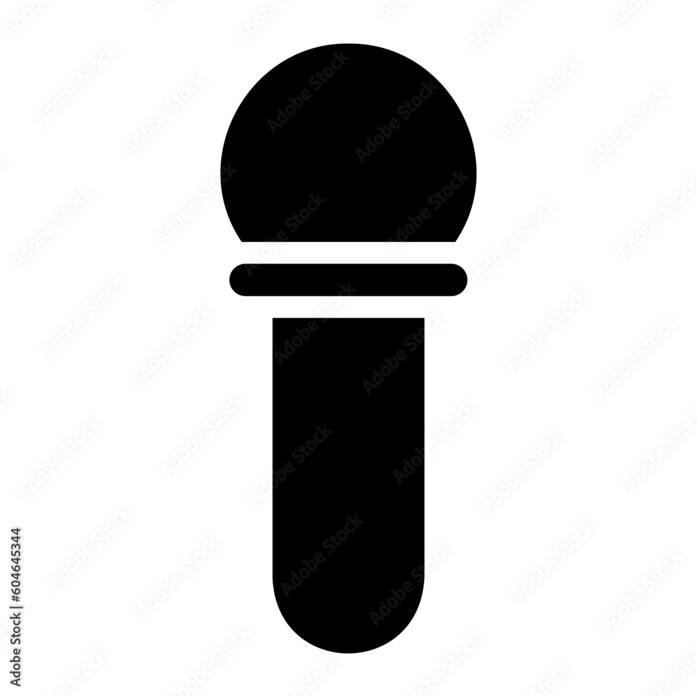 microphone glyph icon microphone glyph icon