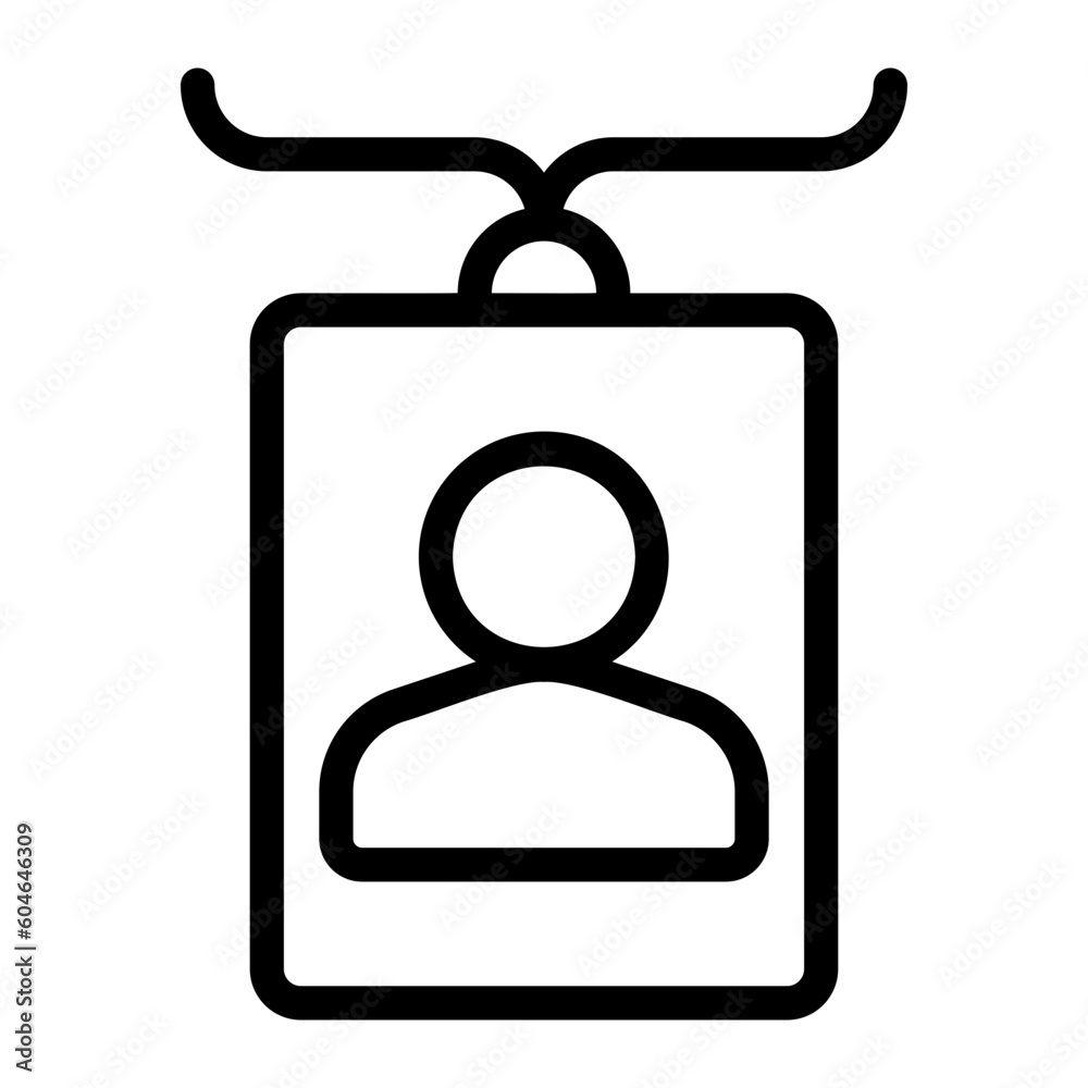 id line icon id line icon