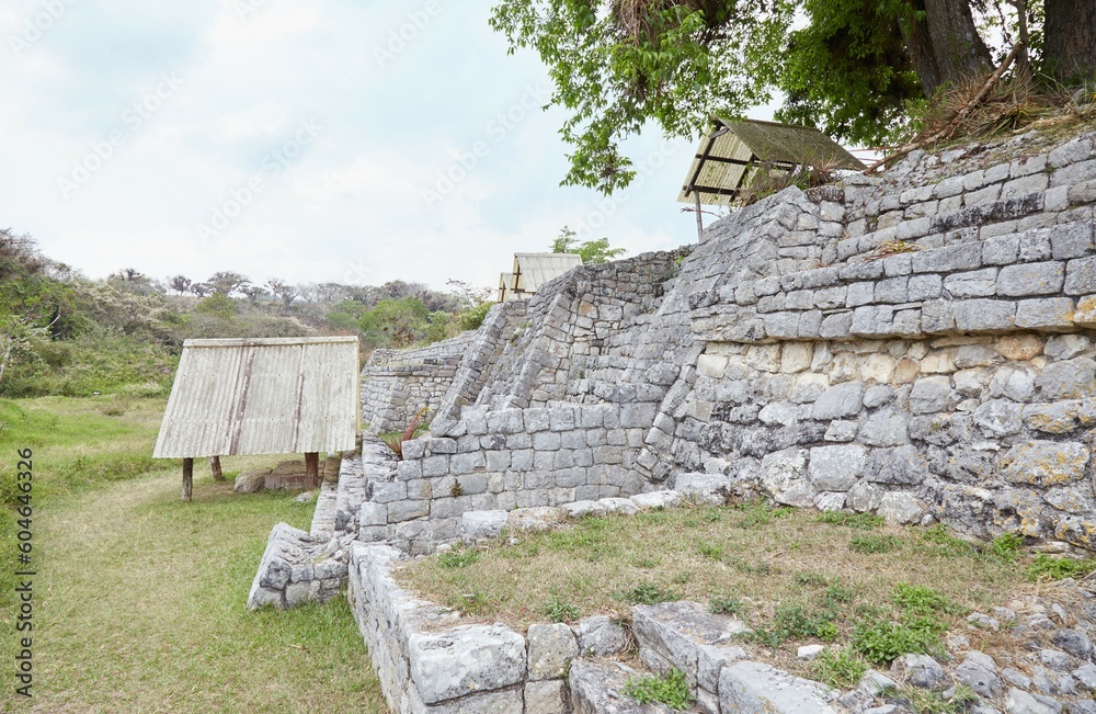 The overlooked Mayan ruins of Chinkultic near Montebello Lakes National Park in Chiapas