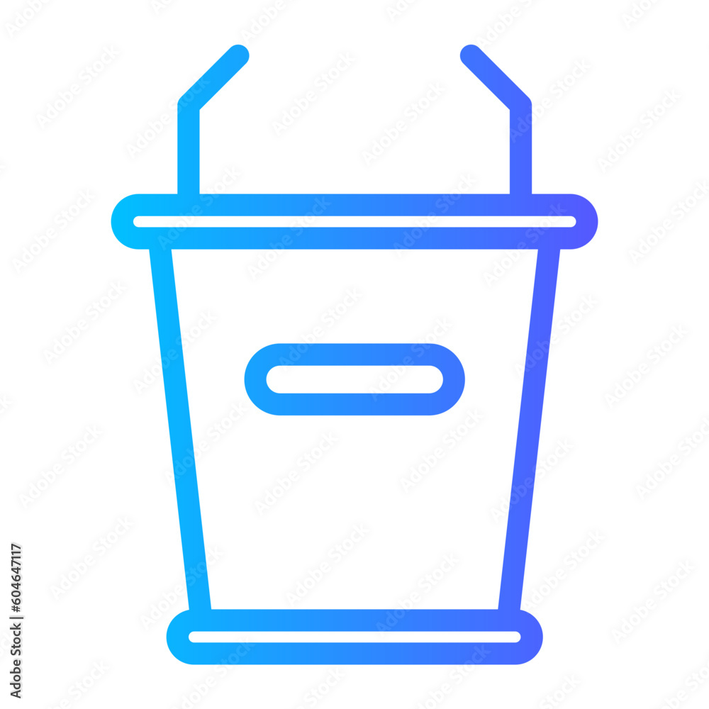 debate gradient icon
