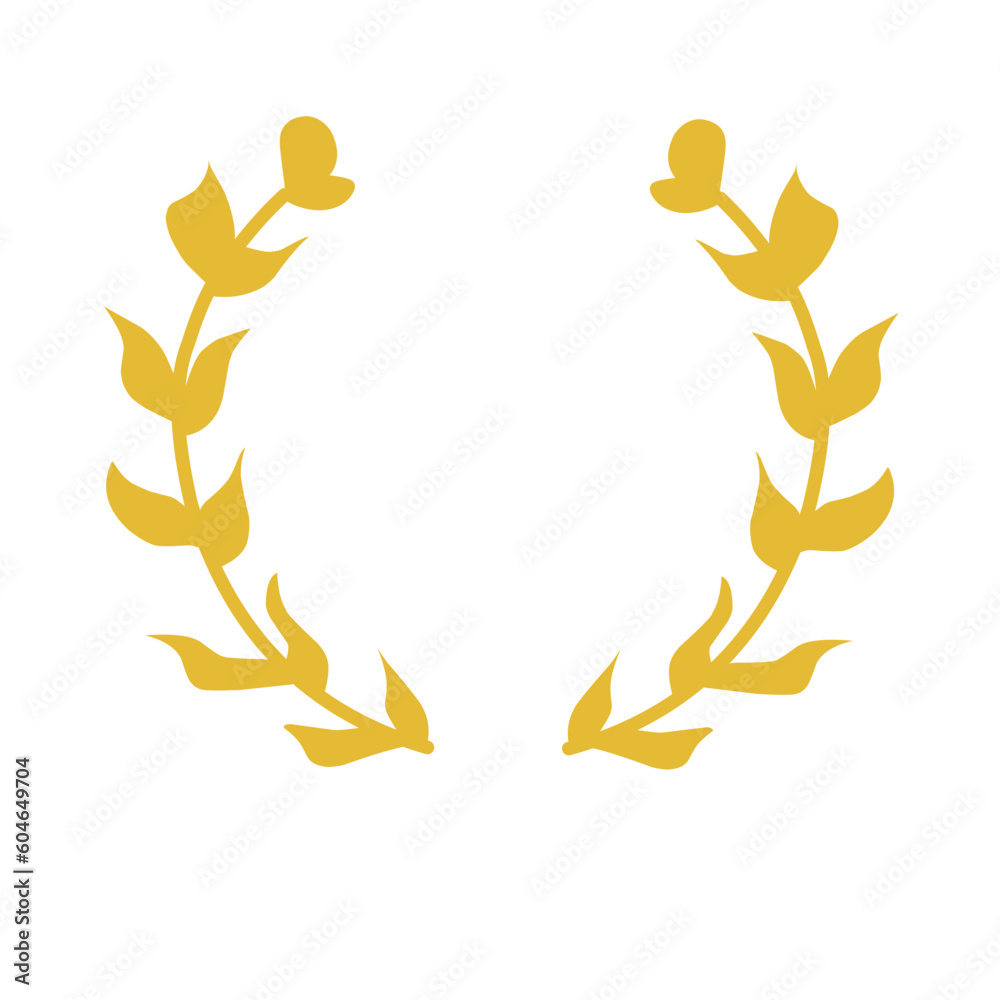 Golden Laurel Wreath