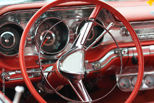 Old car cockpit © Kirill Livshitskiy