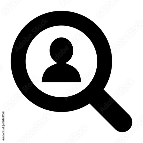 Searching friend icon