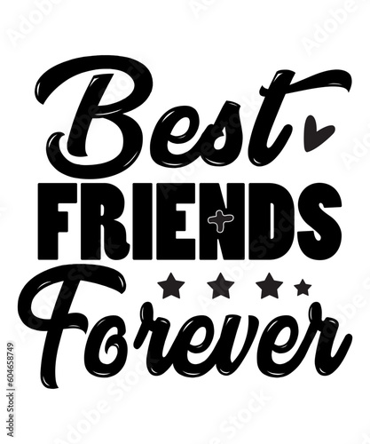 Best Friends Forever SVG Cut File