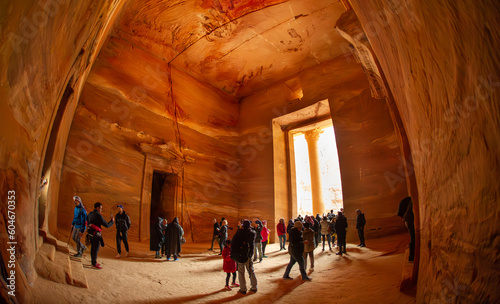 Petra Jordan inside the monastery