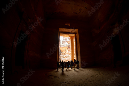Petra Jordan inside the monastery