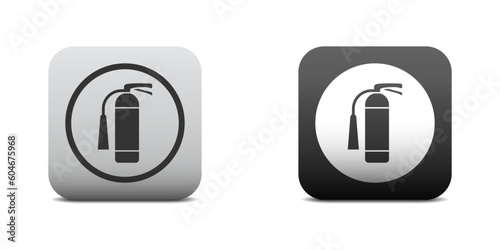 Fire extinguisher Icon. Vector illustration.