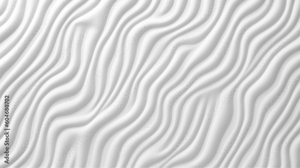 White Seersucker Fabric Texture Background - Textile Material - Generative AI White Seersucker Fabric Texture Background - Textile Material - Generative AI