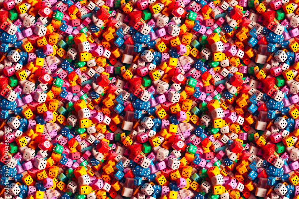 Texture of casino cubes Texture of casino cubes