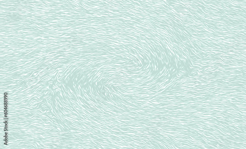 Simple Abstract Rough Layout with White Brush Chaotic Lines on a Light Opal Blue Background. Creative Print Without Text. Abstract Wavy Water Surface with a Copy Space. Swirled Lines.