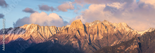 Panoramica del Pizzo Badile Camuno 

